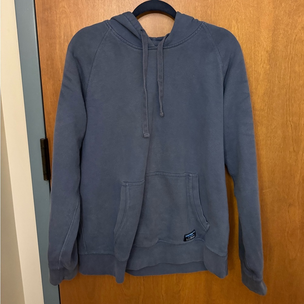 Dusty Blue LLBean Hoodie